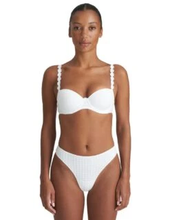 Marie Jo Avero Padded Balcony Bra - White -Belle Lingerie Store 42942 marie jo avero padded balcony bra white 6