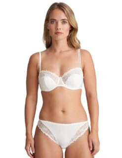 Marie Jo Jane Half Padded Balcony Bra - Natural -Belle Lingerie Store 42961 marie jo jane half padded balcony bra natural 5