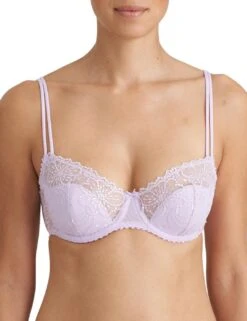 Marie Jo Jane Half Padded Balcony Bra - Pastel Lavender -Belle Lingerie Store 42961 marie jo jane half padded balcony bra pastel lavender 5