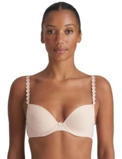 Marie Jo Tom Padded Plunge Bra - Caffe Latte
