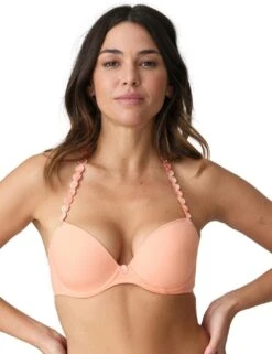 Marie Jo Tom Padded Plunge Bra - Papaya Smoothie