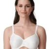 Prima Donna Satin Seamless Non Padded Bra - Natural