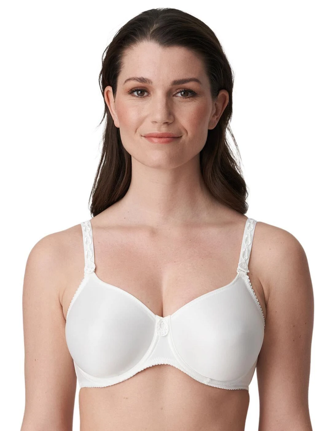 Prima Donna Satin Seamless Non Padded Bra - Natural 1 Prima Donna Satin Seamless Non Padded Bra - Natural