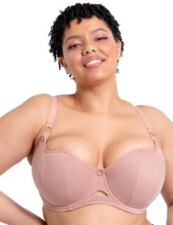 Curvy Kate Boost Me Up Padded Balcony Bra - Latte