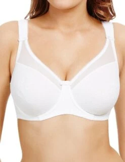 Berlei Beauty Underwired Minimiser Bra - White