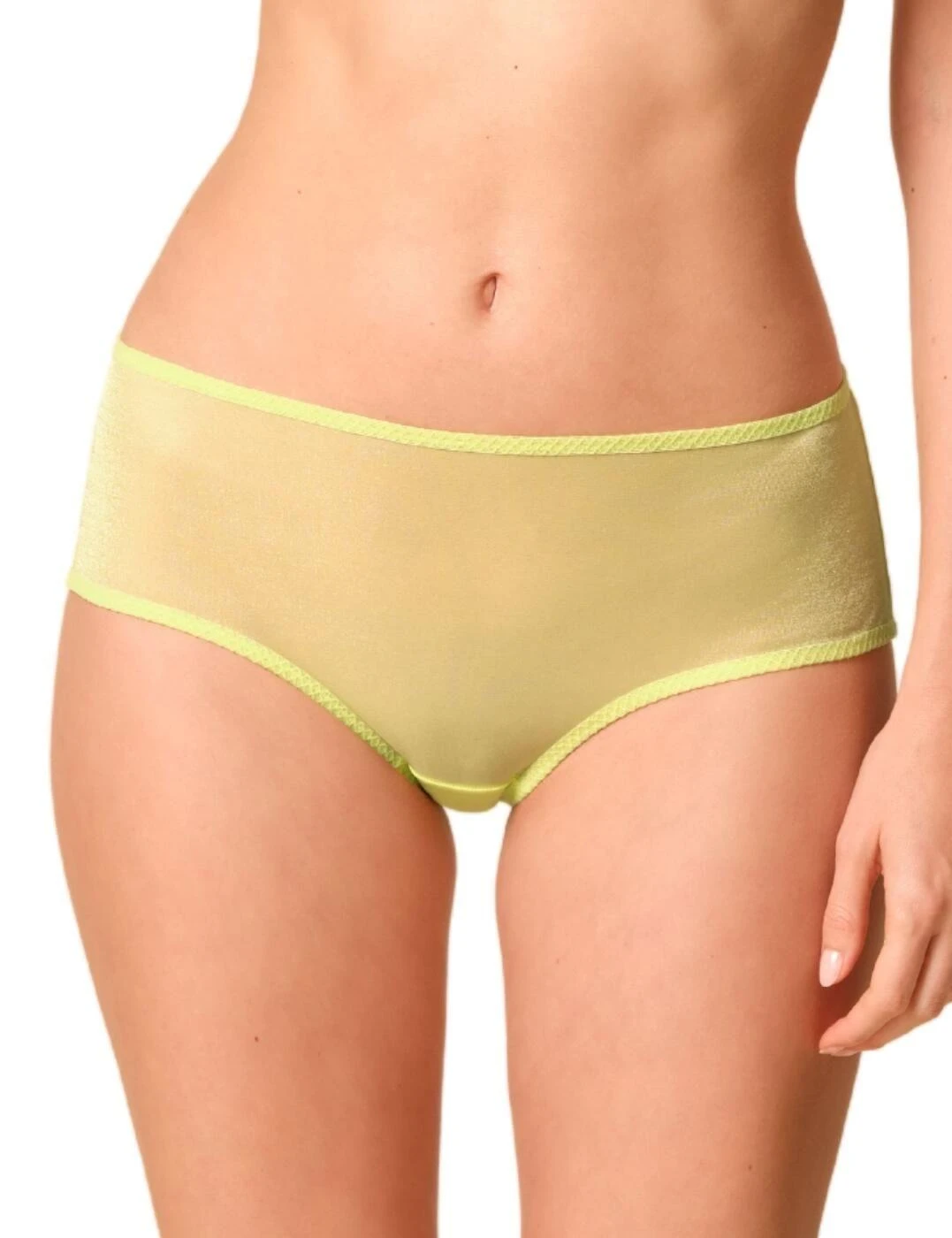 Gossard Glossies Shorty Brief - Sunny Lime 1 Gossard Glossies Shorty Brief - Sunny Lime