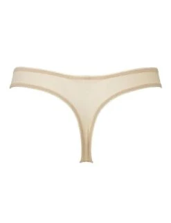 Gossard Glossies Lace Thong - Beige -Belle Lingerie Store 43253 gossard glossies lace thong beige 4