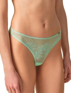 Gossard Glossies Lace Thong - Brook Green 13 Gossard Glossies Lace Thong - Brook Green -Belle Lingerie Store 43253 gossard glossies lace thong brook green 4