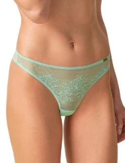 Gossard Glossies Lace Thong - Brook Green 14 Gossard Glossies Lace Thong - Brook Green -Belle Lingerie Store 43253 gossard glossies lace thong brook green 5