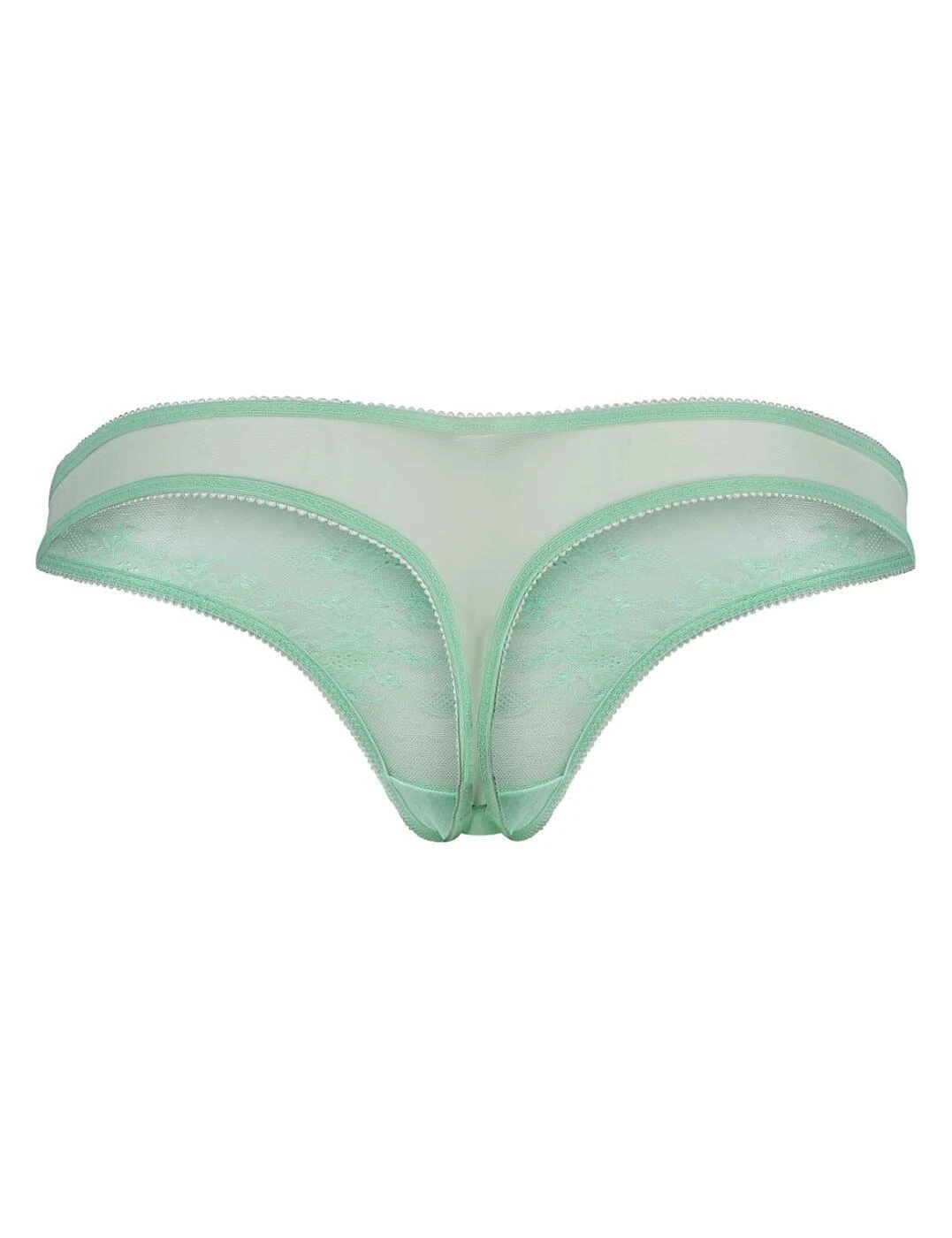 Gossard Glossies Lace Thong - Brook Green 7 Gossard Glossies Lace Thong - Brook Green - Image 7