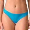 Gossard Glossies Thong - Atomic Blue