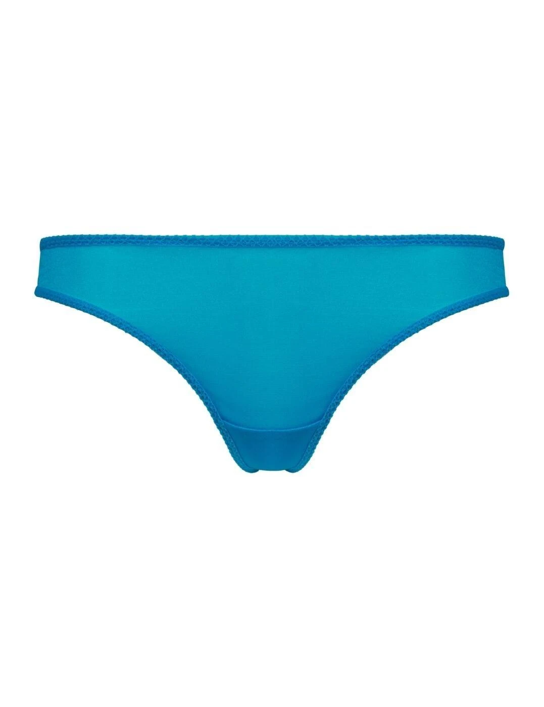 Gossard Glossies Thong - Atomic Blue 5 Gossard Glossies Thong - Atomic Blue - Image 5