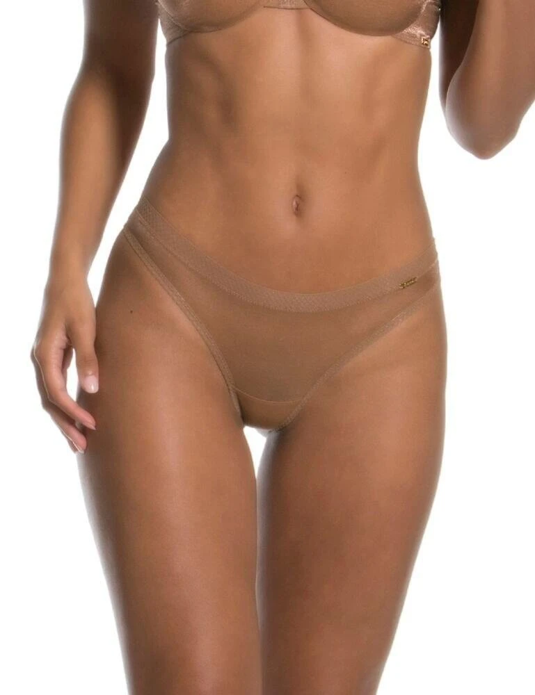 Gossard Glossies Thong - Bronze 1 Gossard Glossies Thong - Bronze