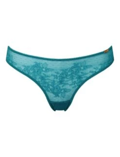 Gossard Glossies Lace Brief - Deep Teal -Belle Lingerie Store 43263 gossard glossies lace brief deep teal 4