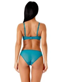 Gossard Glossies Lace Brief - Deep Teal -Belle Lingerie Store 43263 gossard glossies lace brief deep teal 7