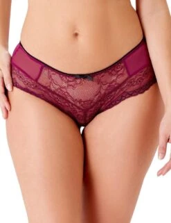 Gossard Superboost Lace Shorty Brief - Purple Potion