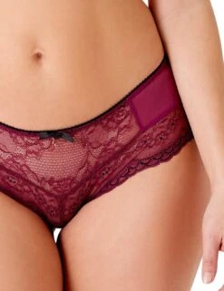 Gossard Superboost Lace Shorty Brief - Purple Potion -Belle Lingerie Store 43265 gossard superboost lace shorty brief purple potion 9