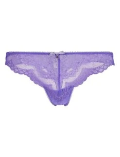Gossard Superboost Lace Thong - Purple Hebe -Belle Lingerie Store 43659 gossard superboost lace thong purple hebe 5