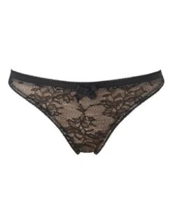 Gossard Retrolution Thong - Black -Belle Lingerie Store 43682 gossard retrolution thong black 3