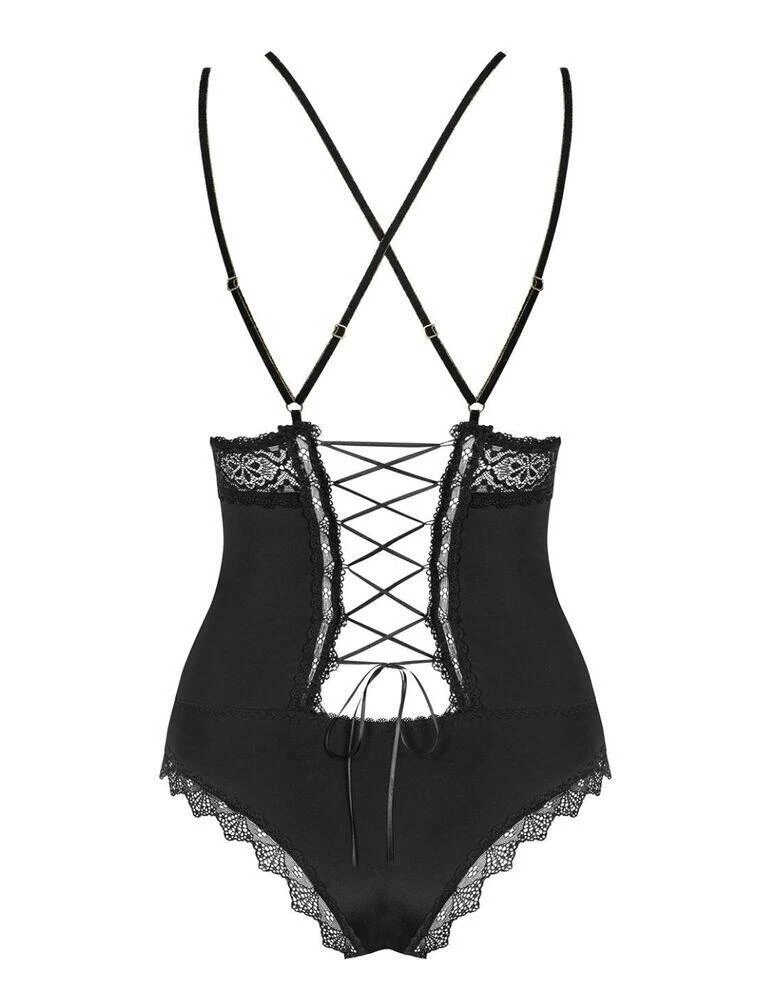 Obsessive Lolitte Teddy - Black 4 Obsessive Lolitte Teddy - Black - Image 4