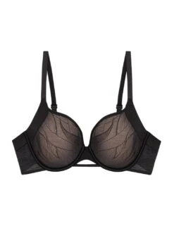 Triumph Airy Sensation Padded Bra - Black -Belle Lingerie Store 45458 triumph airy sensation padded bra black 3