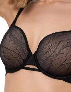 Triumph Airy Sensation Padded Bra - Black -Belle Lingerie Store 45458 triumph airy sensation padded bra black 4