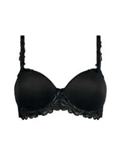 Triumph Modern Finesse Padded Bra - Black -Belle Lingerie Store 45541 triumph modern finesse padded bra black 3