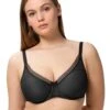 Triumph Infinite Sensation Minimiser Bra - Black