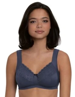 Anita Havanna Non Wired Support Bra - Shadow Blue