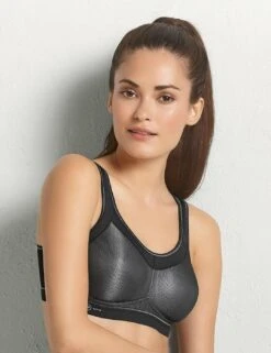 Anita Maximum Support Momentum Sports Bra - Black