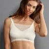 Anita Fleur Lace Crop Top - Crystal