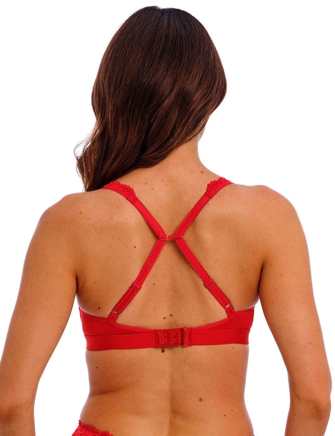 Wacoal Embrace Lace Soft Cup Bra - Equestrian Red 3 Wacoal Embrace Lace Soft Cup Bra - Equestrian Red - Image 3