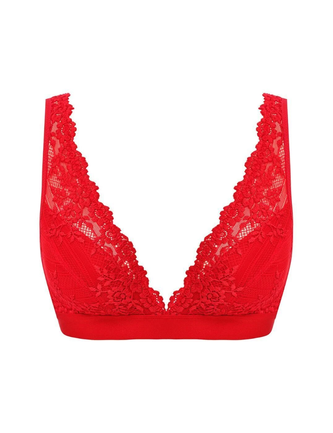 Wacoal Embrace Lace Soft Cup Bra - Equestrian Red 4 Wacoal Embrace Lace Soft Cup Bra - Equestrian Red - Image 4
