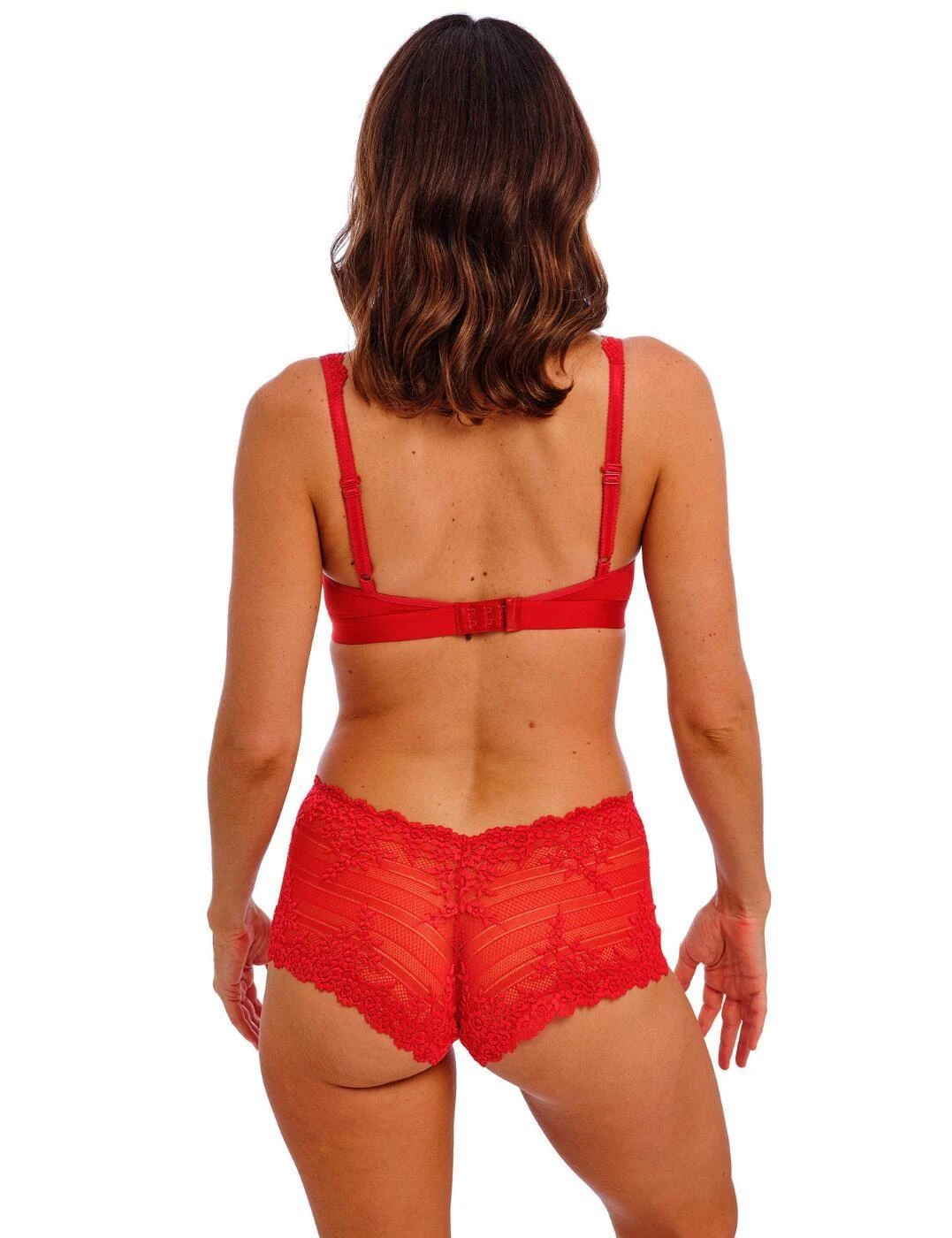 Wacoal Embrace Lace Soft Cup Bra - Equestrian Red 6 Wacoal Embrace Lace Soft Cup Bra - Equestrian Red - Image 6