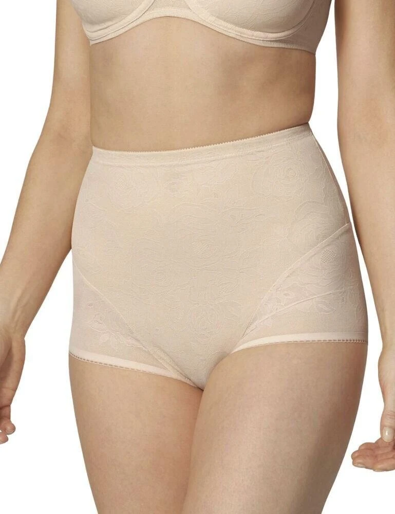 Triumph Wild Rose Sensation High Waist Control Pant - Nude Beige 2 Triumph Wild Rose Sensation High Waist Control Pant - Nude Beige - Image 2