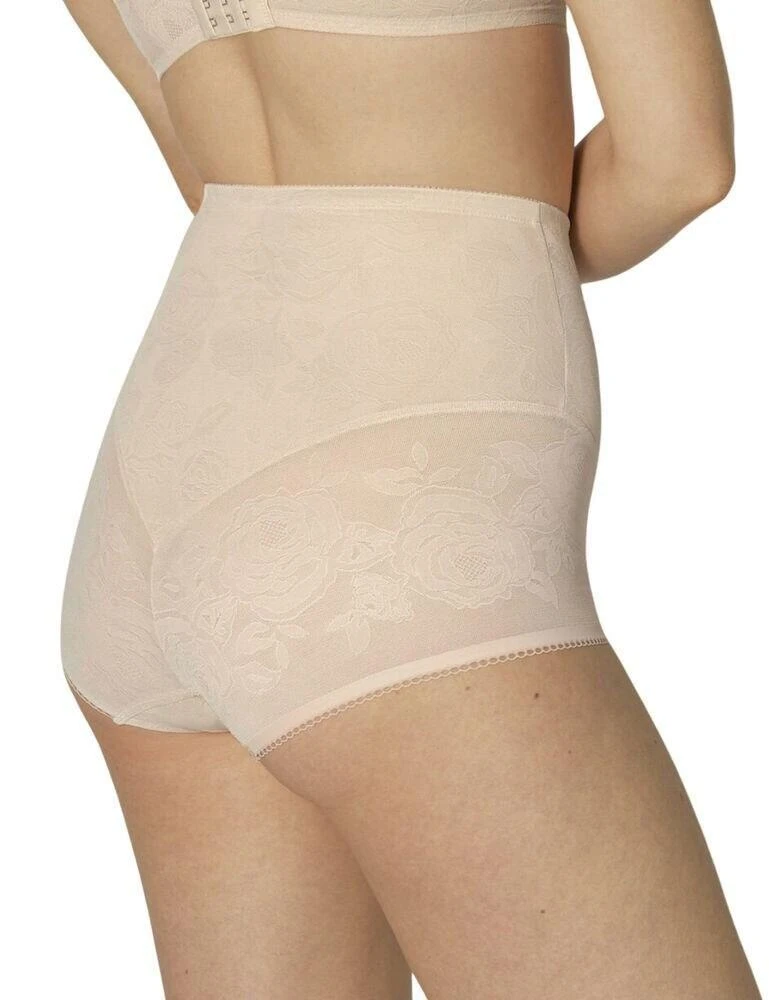 Triumph Wild Rose Sensation High Waist Control Pant - Nude Beige 3 Triumph Wild Rose Sensation High Waist Control Pant - Nude Beige - Image 3