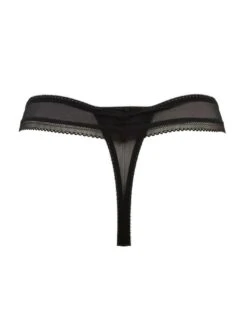 Gossard Swirl Thong - Black -Belle Lingerie Store 48333 gossard swirl thong black 4