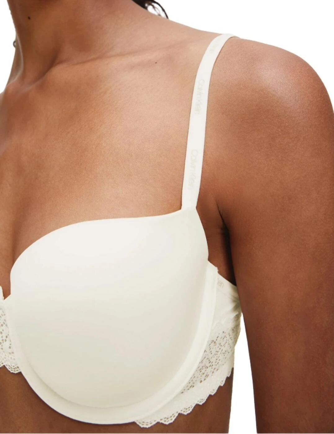 Calvin Klein CK Flirty Balcony Bra - Ivory 5 Calvin Klein CK Flirty Balcony Bra - Ivory - Image 5