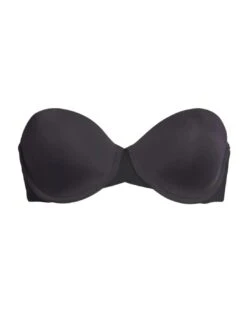 Calvin Klein Invisibles Strapless Bra - Black -Belle Lingerie Store 48418 calvin klein invisibles strapless bra black 3