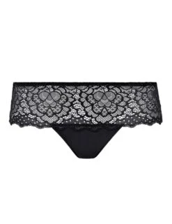 Simone Perele Caresse Shorty Brief - Black -Belle Lingerie Store 48468 simone perele caresse shorty brief black 3
