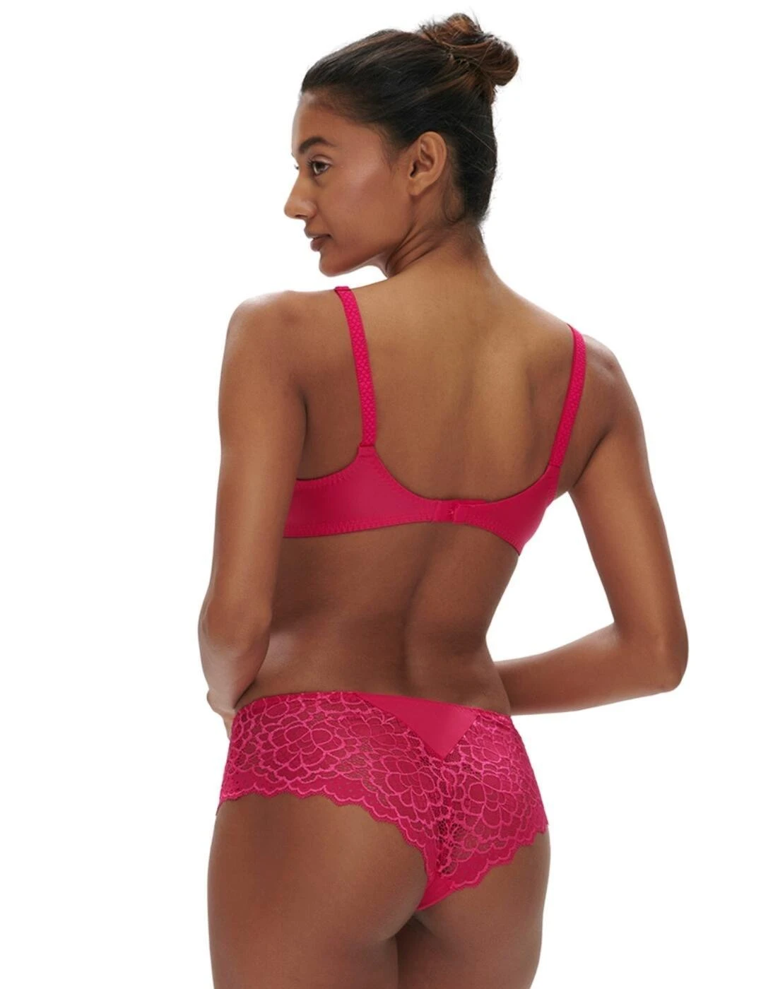 Simone Perele Caresse Shorty Brief - Teaberry Pink 9 Simone Perele Caresse Shorty Brief - Teaberry Pink - Image 9