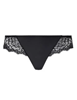 Simone Perele Caresse Tanga Brief - Black -Belle Lingerie Store 48471 simone perele caresse tanga brief black 3