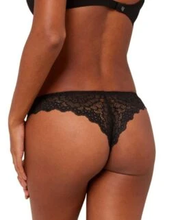Simone Perele Caresse Tanga Brief - Black -Belle Lingerie Store 48471 simone perele caresse tanga brief black 5