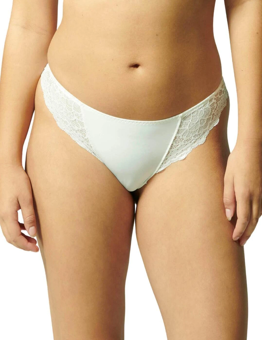 Simone Perele Caresse Tanga Brief - Natural 1 Simone Perele Caresse Tanga Brief - Natural