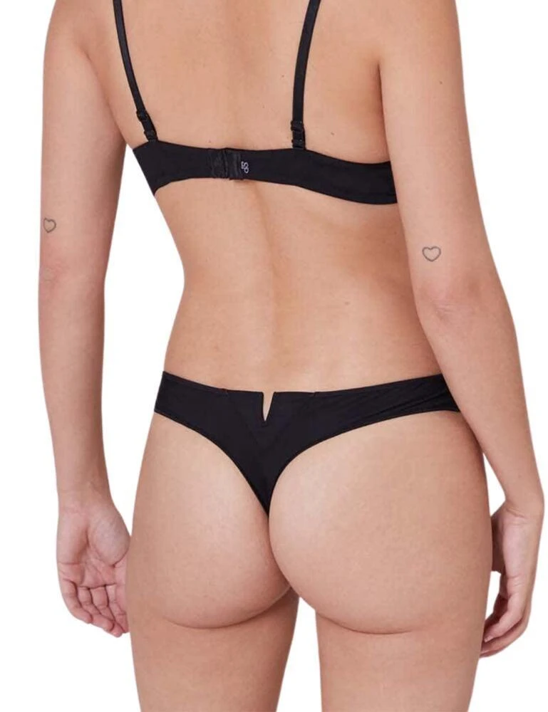 Simone Perele Saga Thong - Black 2 Simone Perele Saga Thong - Black - Image 2
