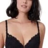 Simone Perele Saga Push Up Bra - Black