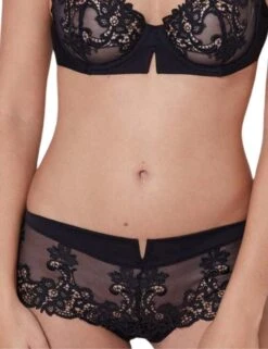 Simone Perele Saga Shorty Brief - Black -Belle Lingerie Store 48480 simone perele saga shorty brief black 4