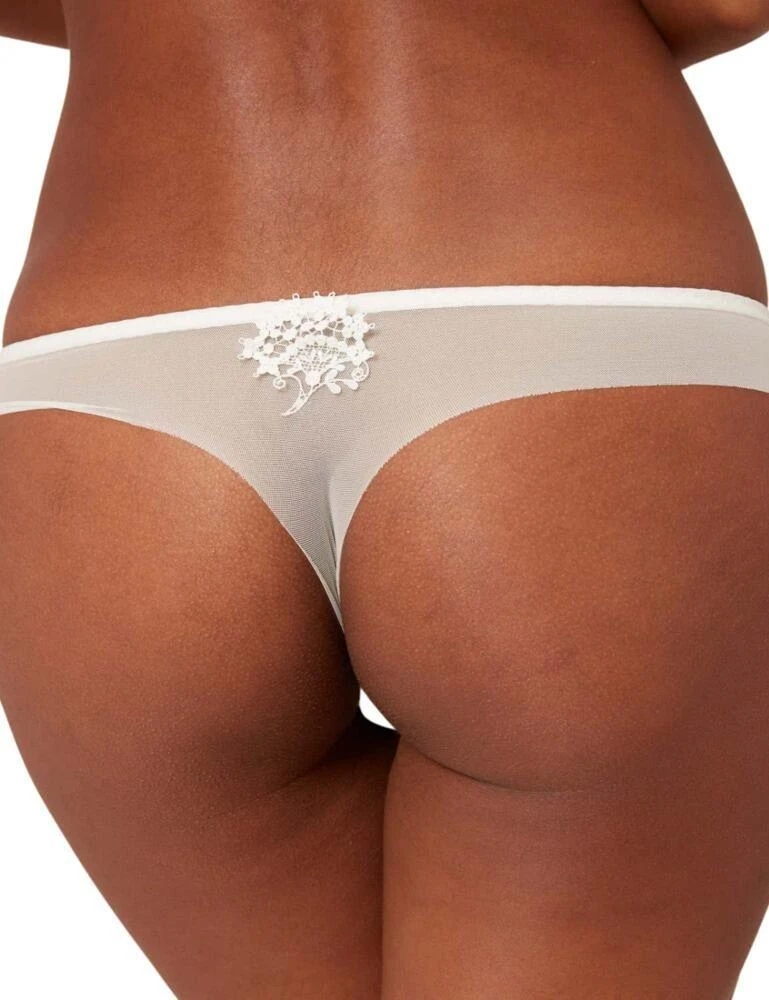 Simone Perele Wish Tanga Brief - Natural 3 Simone Perele Wish Tanga Brief - Natural - Image 3