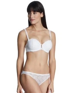 Aubade Pour Toujours Comfort Moulded Bandeau Bra - Opale -Belle Lingerie Store 48667 aubade pour toujours comfort moulded bandeau bra opale 3