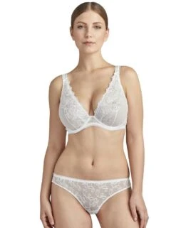 Aubade Pour Toujours Brazilian Brief - Opale -Belle Lingerie Store 48677 aubade pour toujours brazilian brief opale 3